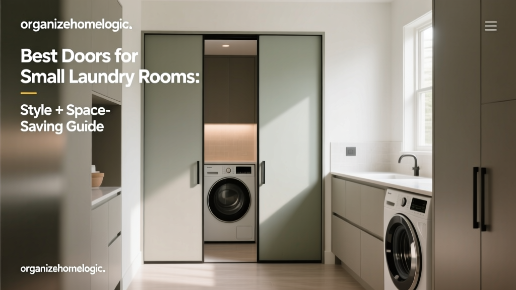 Best Space-Saving Doors for Small Laundry Rooms