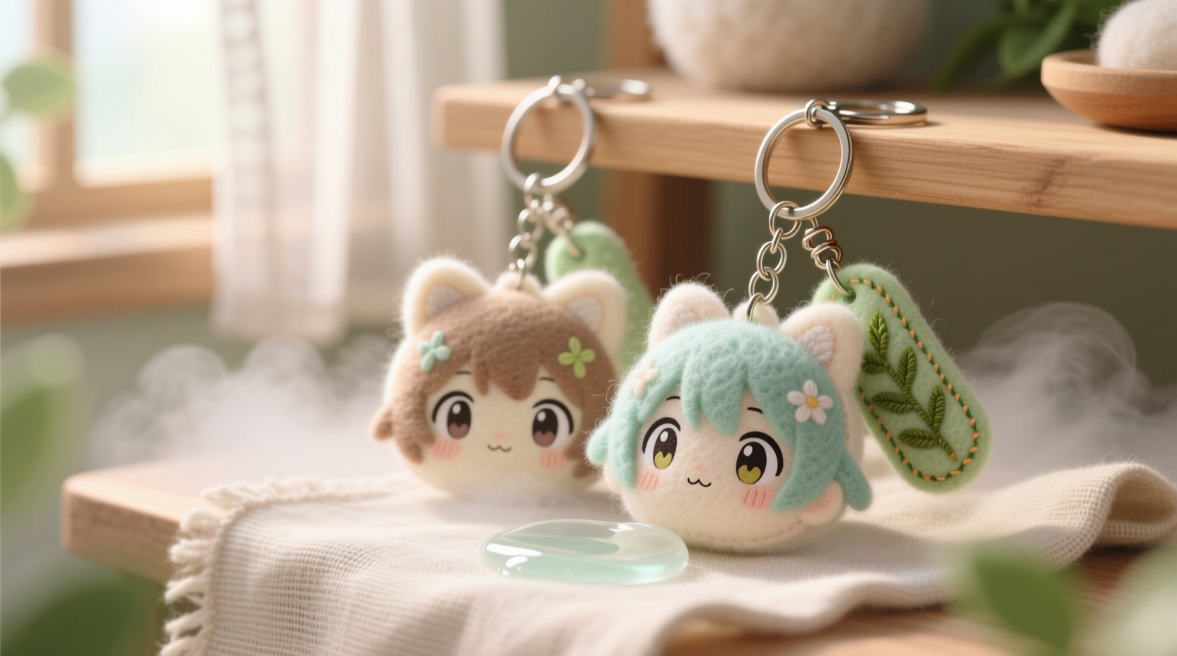 eco friendly cleaning tips for wool felt keychains