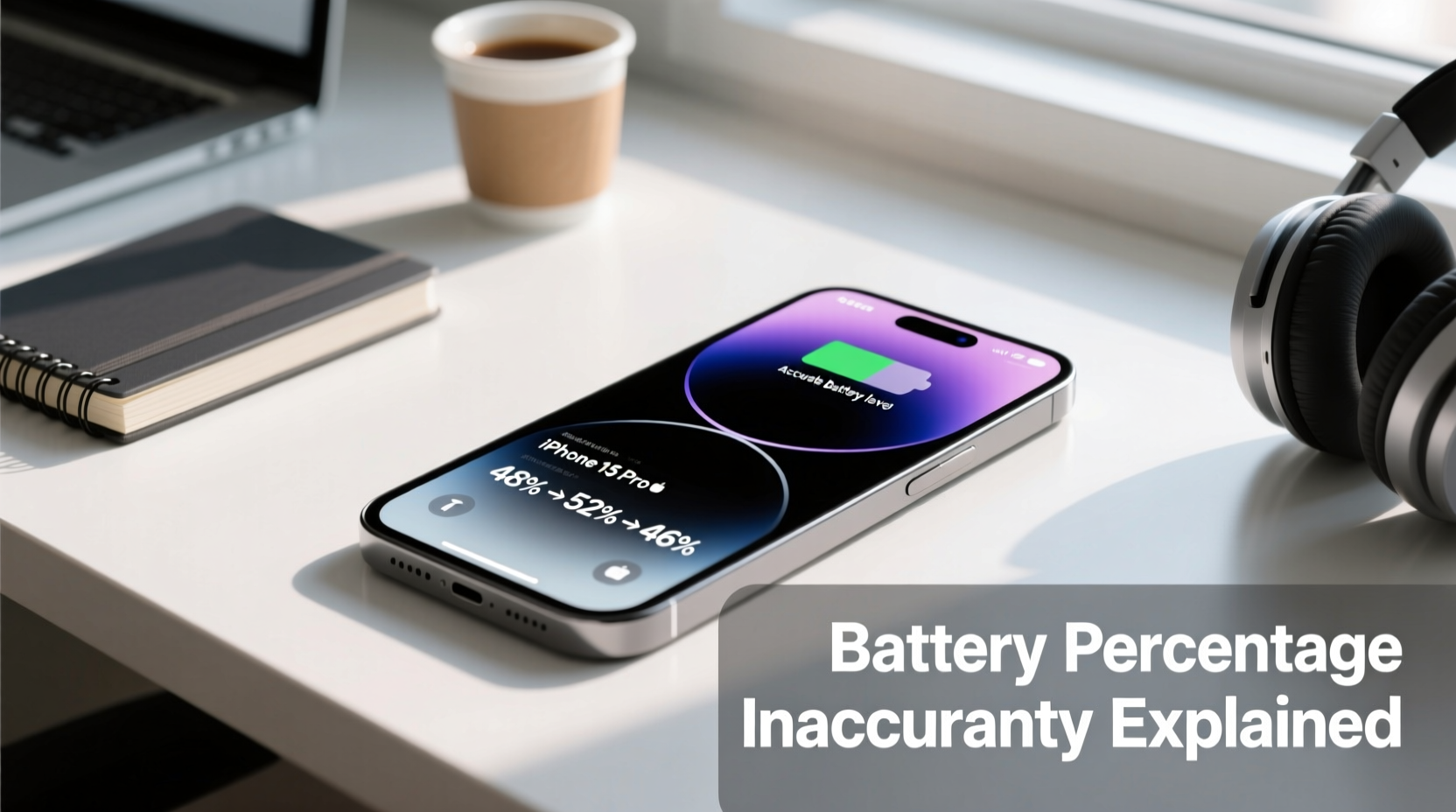 why does my phone battery percentage jump around inaccuracies fixed