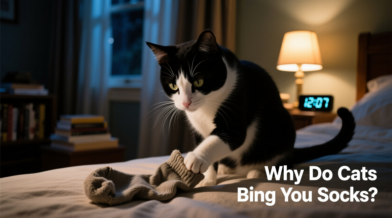 why does my cat bring me socks at night decoding feline gift giving behavior