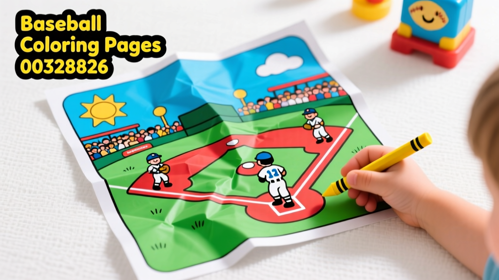 Baseball Coloring Pages_00328826: Safety, Developmental Value, and Industry Standards for Children’s Art Activities