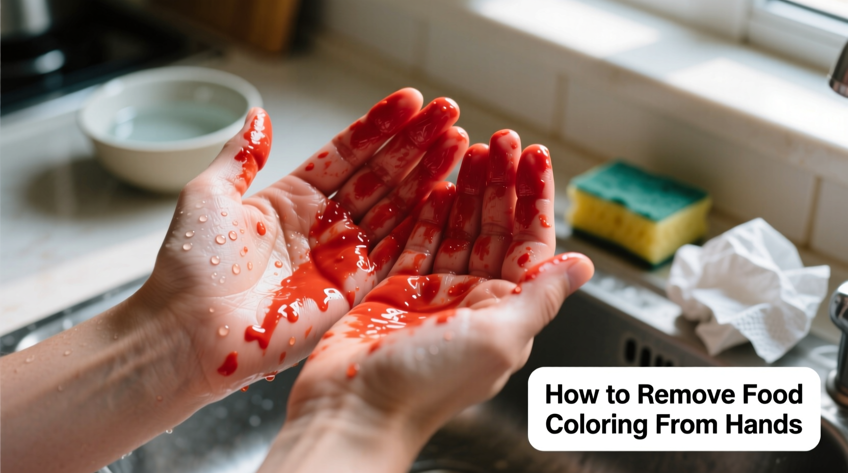 How to Remove Food Coloring From Hands: Fast & Safe Methods