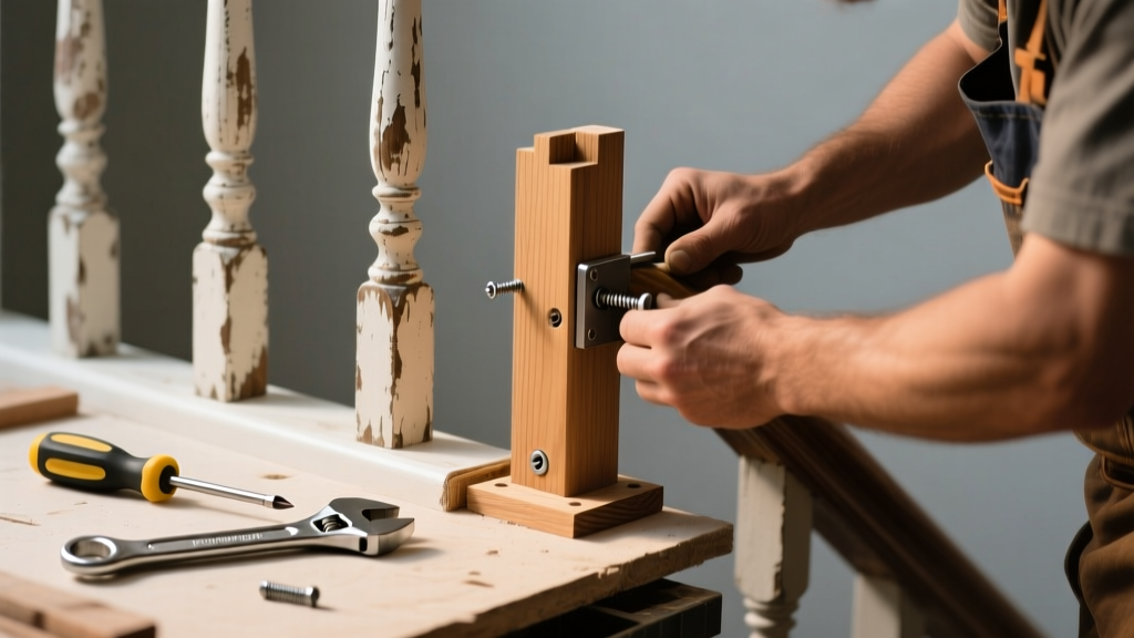 Fixing a Wobbly Stair Railing: Replace the Faulty Part