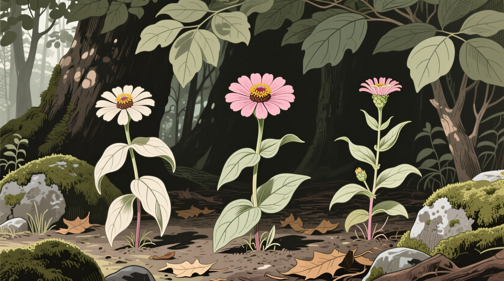 do zinnias grow in shade