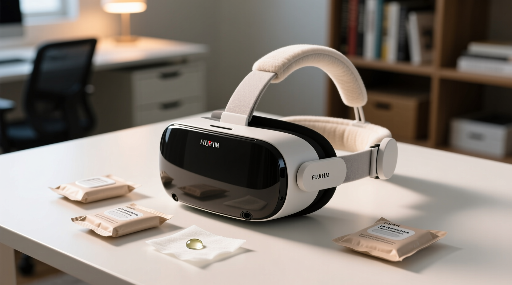 how to safely clean vr headset straps pads
