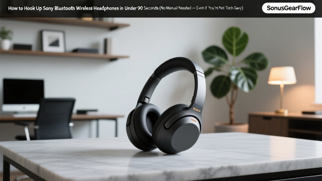 How To Hook Up Sony Bluetooth Wireless Headphones (2026)