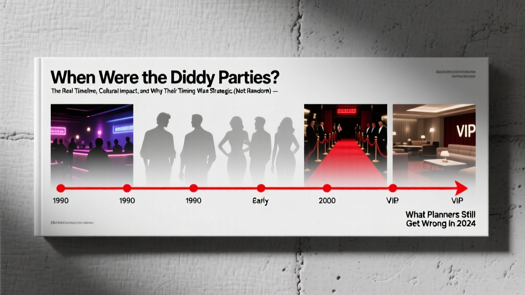 When Were the Diddy Parties? Timeline & Strategy (2026)