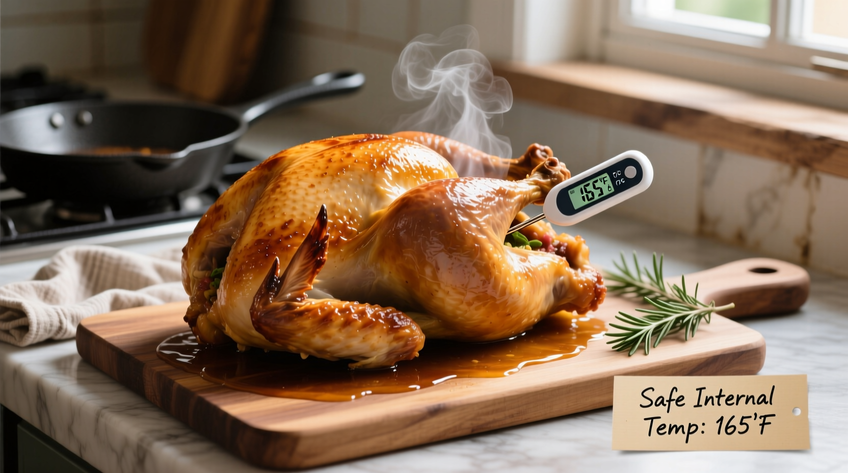 Turkey Cooking Temperature Guide: 165°F for Safety