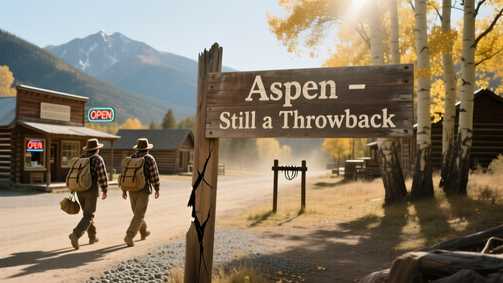 Aspen Is Still A Throwback Mountain Town