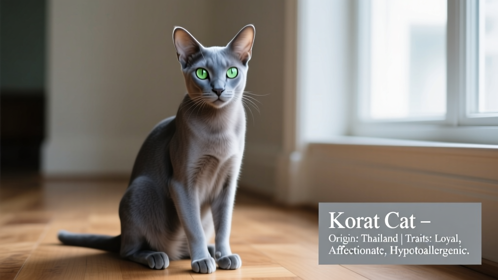 Korat Cat Breed Information & Characteristics