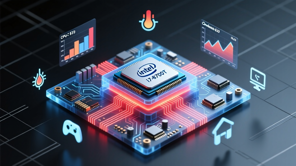 Intel Core i7-8700T Low Power Desktop CPU Decisions: Why 35W Doesn’t Mean Compromise (Real Benchmarks, Thermal Data & 6 Use-Case Verdicts)