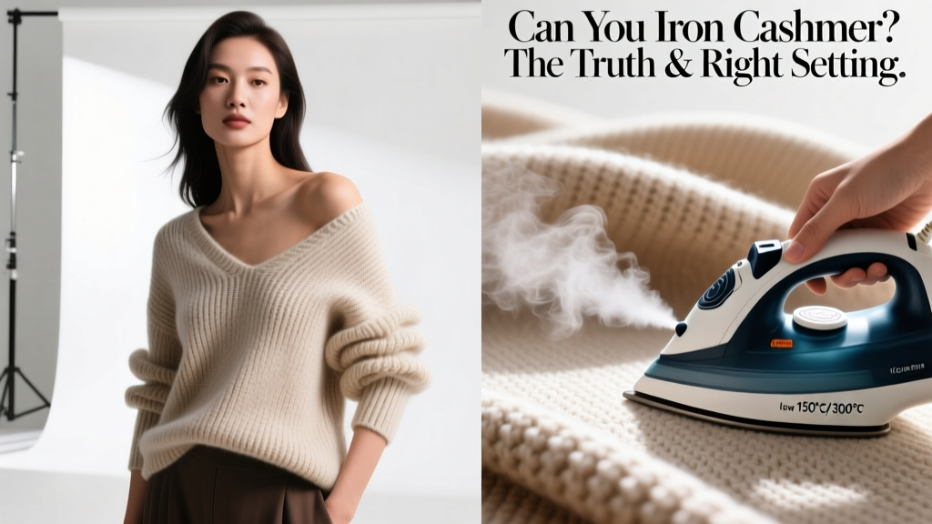 Can You Iron Cashmere? The Truth & Right Setting