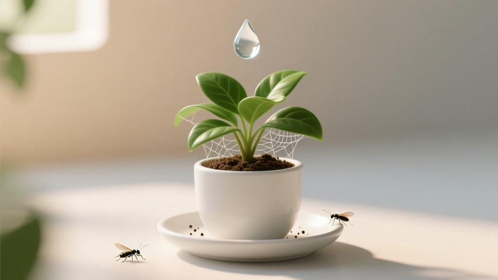 Kill Ants in Indoor Plants: Watering Schedule Fix