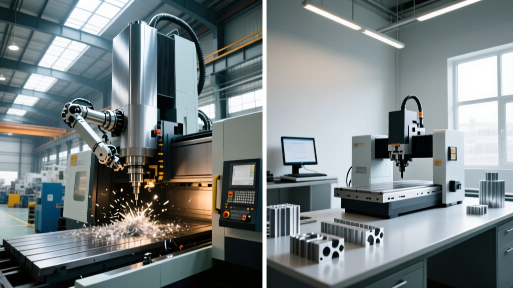 Largest CNC Machine vs Desktop CNC: Prototyping Guide