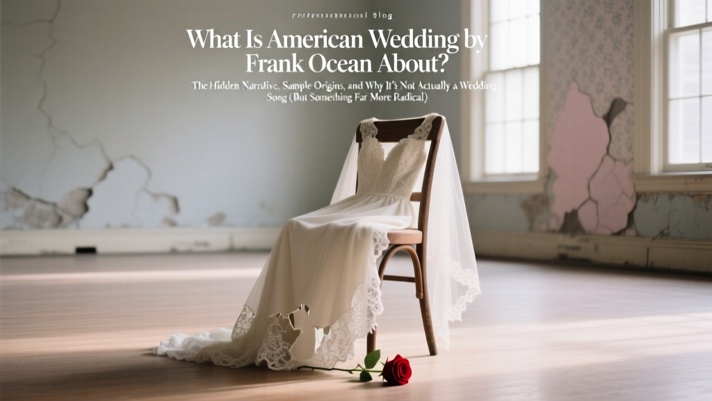 American Wedding by Frank Ocean: Meaning & Samples