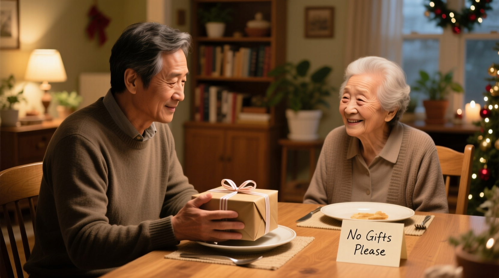 how to set boundaries around gift exchanges without triggering guilt in elderly relatives