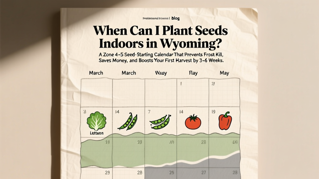 Wyoming Indoor Seed-Starting Calendar (2026)