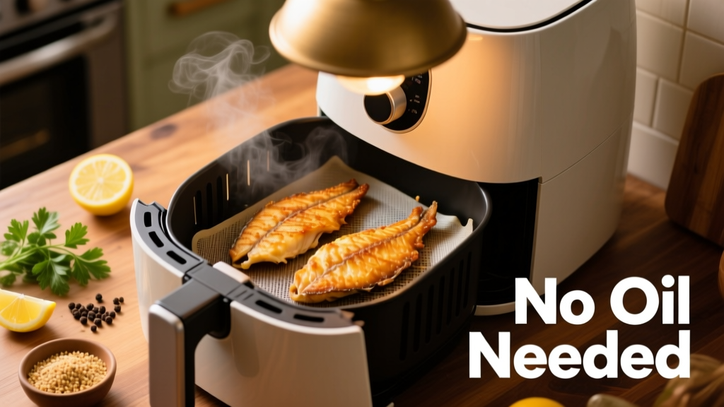 Crispy Air Fryer Fried Fish Fillet (No Oil Needed!)