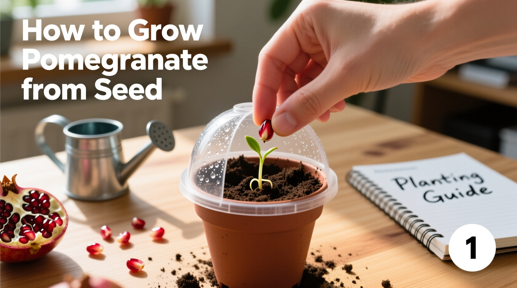 How to Grow Pomegranate from Seed: Complete Step-by-Step Guide
