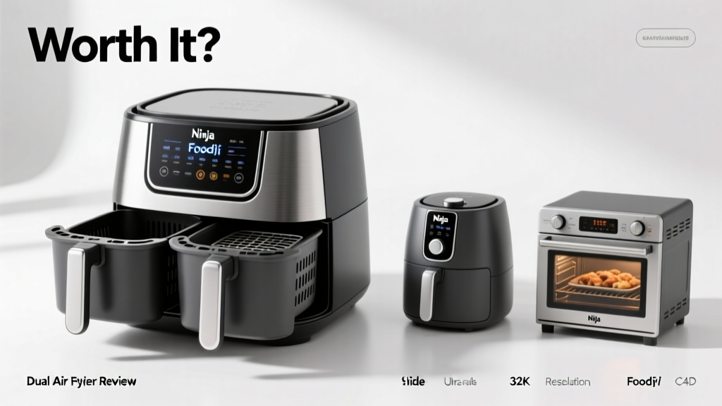 Ninja Foodi 10 Qt Dual Air Fryer Review: Worth It?