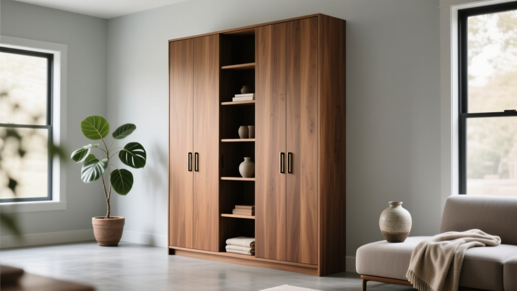 Narrow Shelving Unit with Doors: Where to Find One