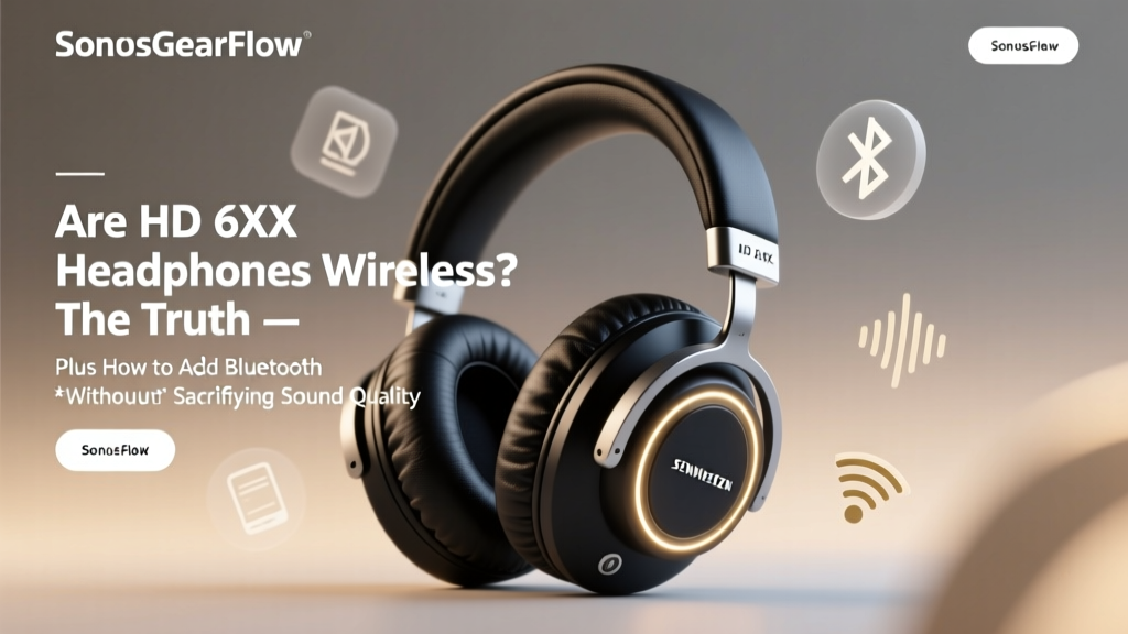 HD 6XX Wireless? Bluetooth Mod Without Sound Loss (2026)