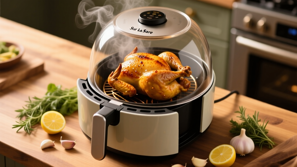 Rotisserie Chicken in Sur La Table Air Fryer: Crispy & Easy