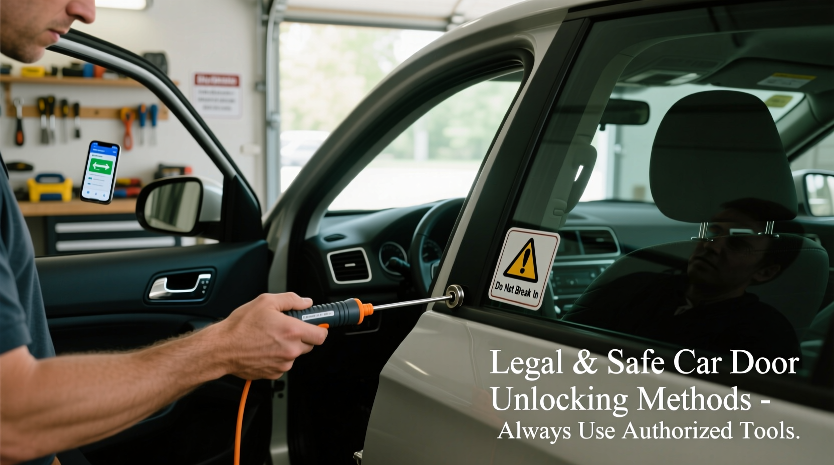 How to Open a Locked Car Door Safely and Legally
