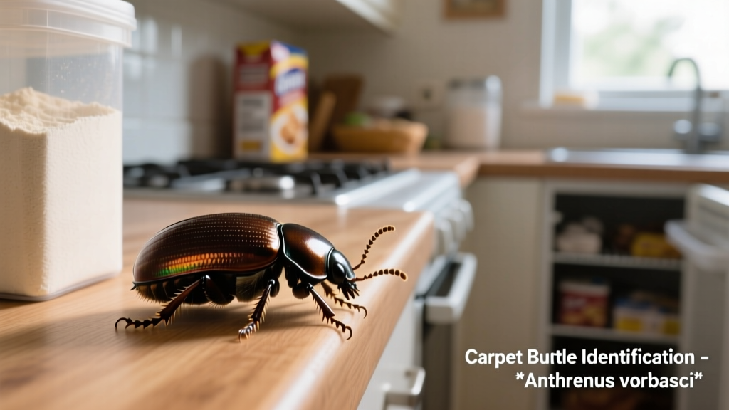 Carpet Beetles in the Kitchen: Identification and Control