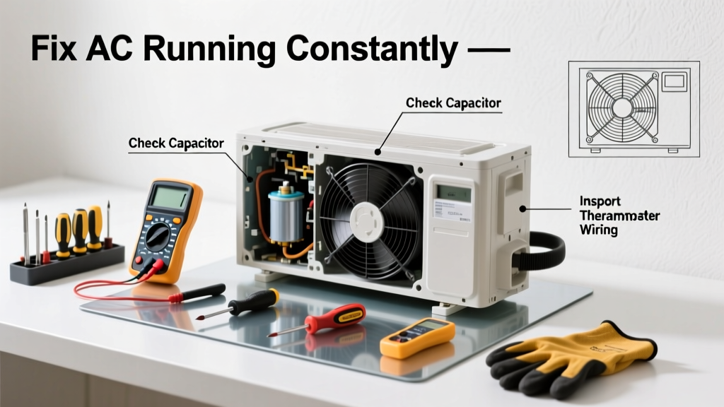Fix AC Running Constantly: Step-by-Step Repair Guide