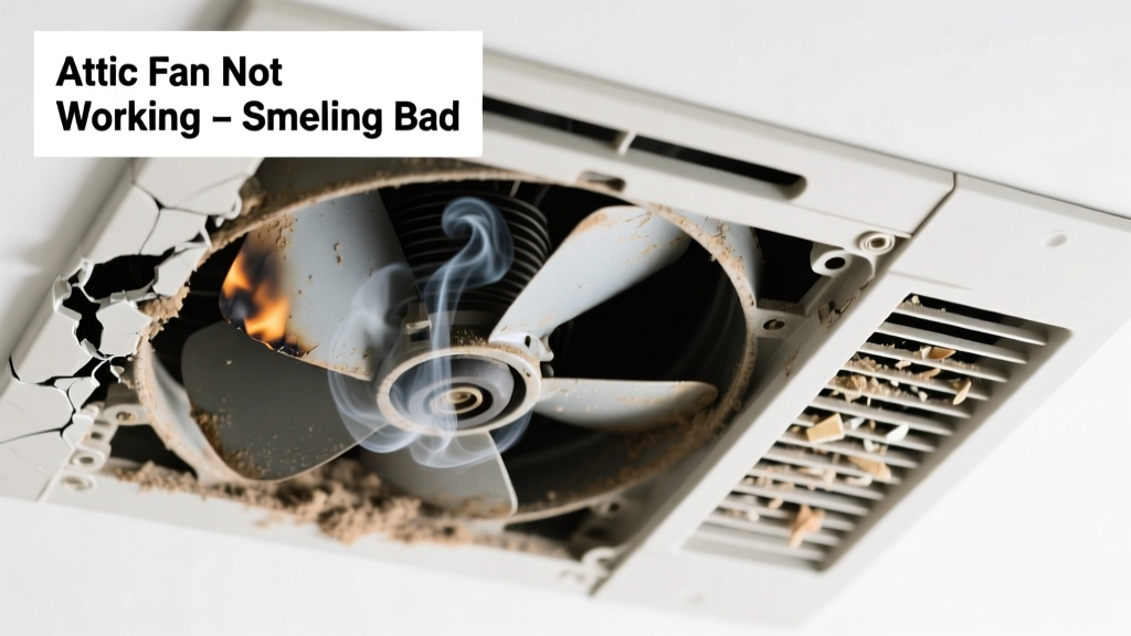 Attic Fan Not Working & Smelling Bad: Quick Diagnosis