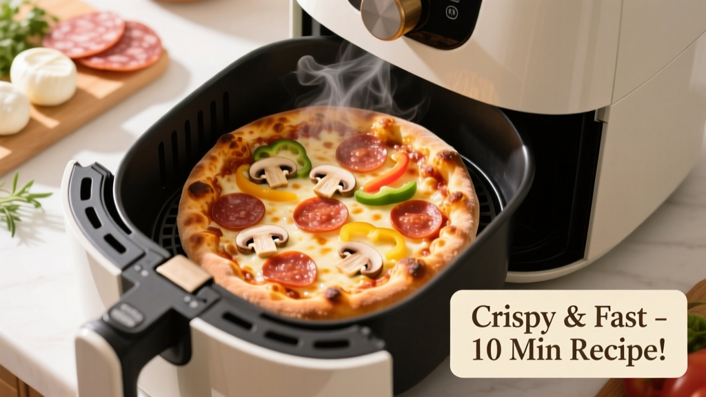 How to Fried Frozen Pizza in an Air Fryer (Crispy & Fast!)