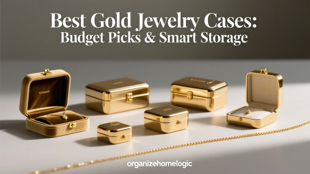 Best Gold Jewelry Cases: Budget Picks & Smart Storage