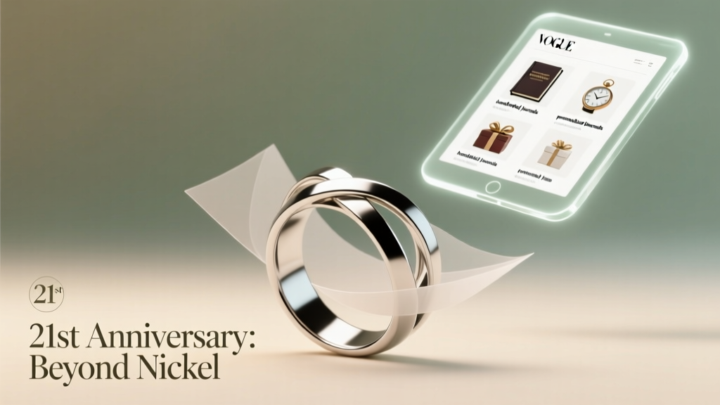 21st Wedding Anniversary Symbol & Gift Guide