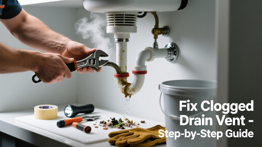 How to Fix a Clogged Drain Vent That’s Not Working