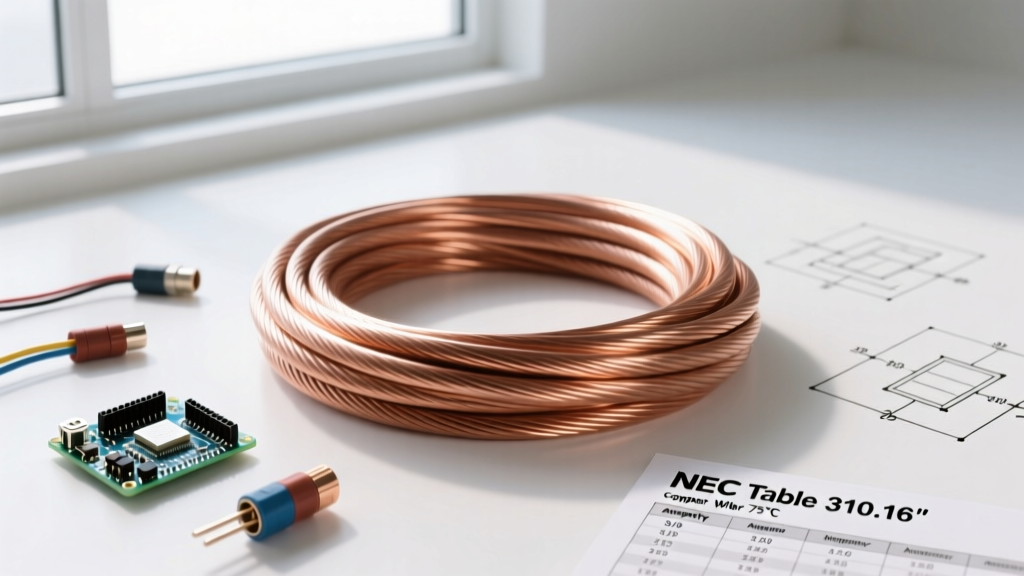 Ampacity of 3/0 Copper Wire: NEC Table 310.16 Chart & Sizing Guide