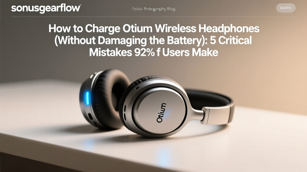 Otium Wireless Headphones Charging: 5 Mistakes to Avoid