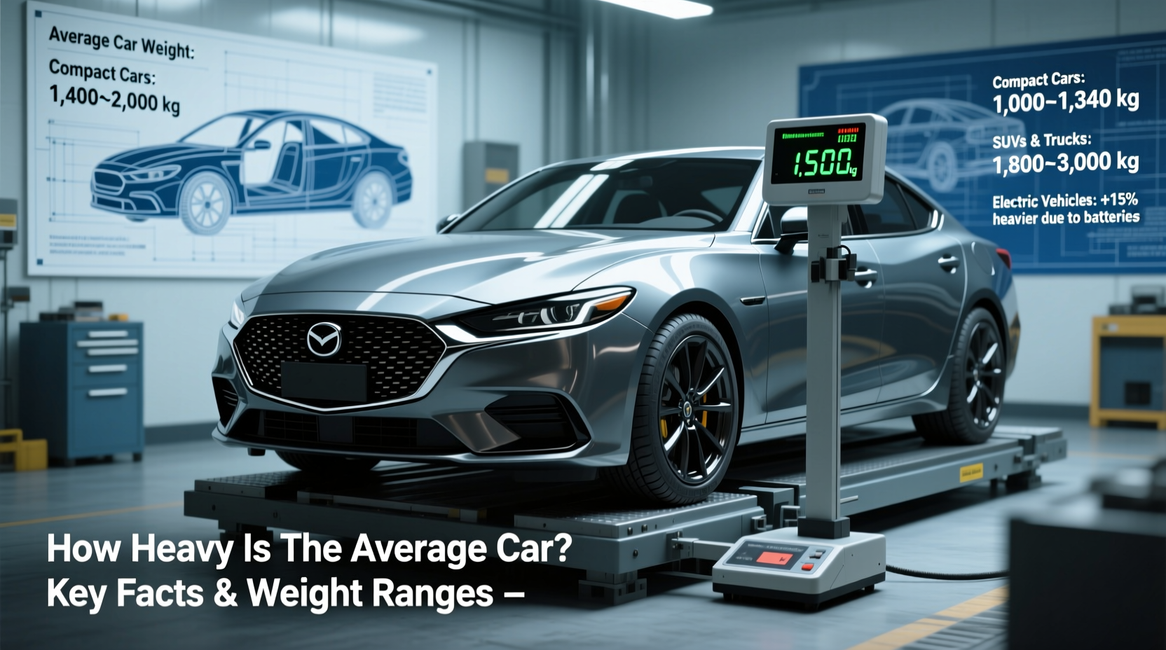 how heavy is the average car