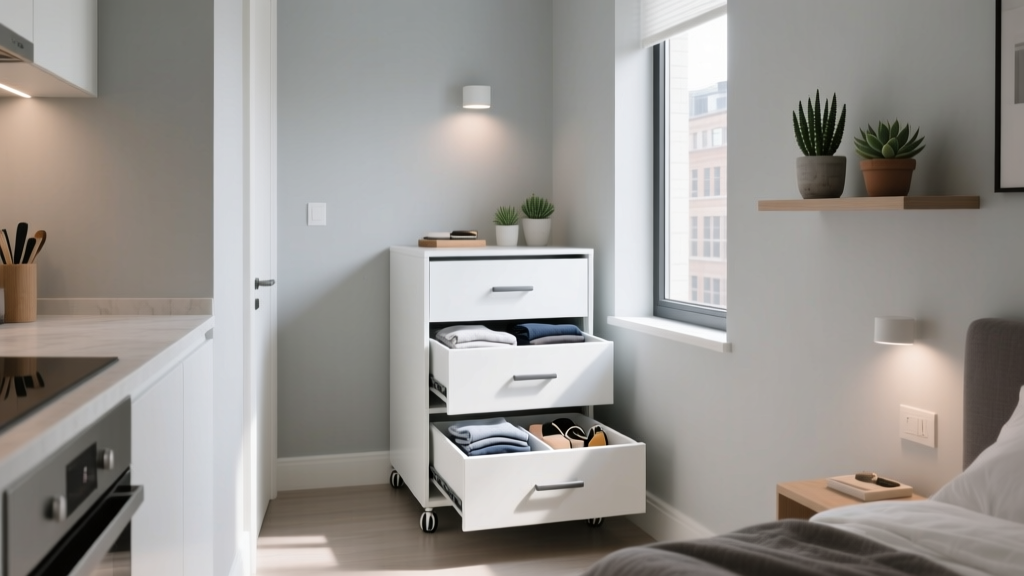 Rolling Storage Drawers for Small Rooms: A Smart Guide