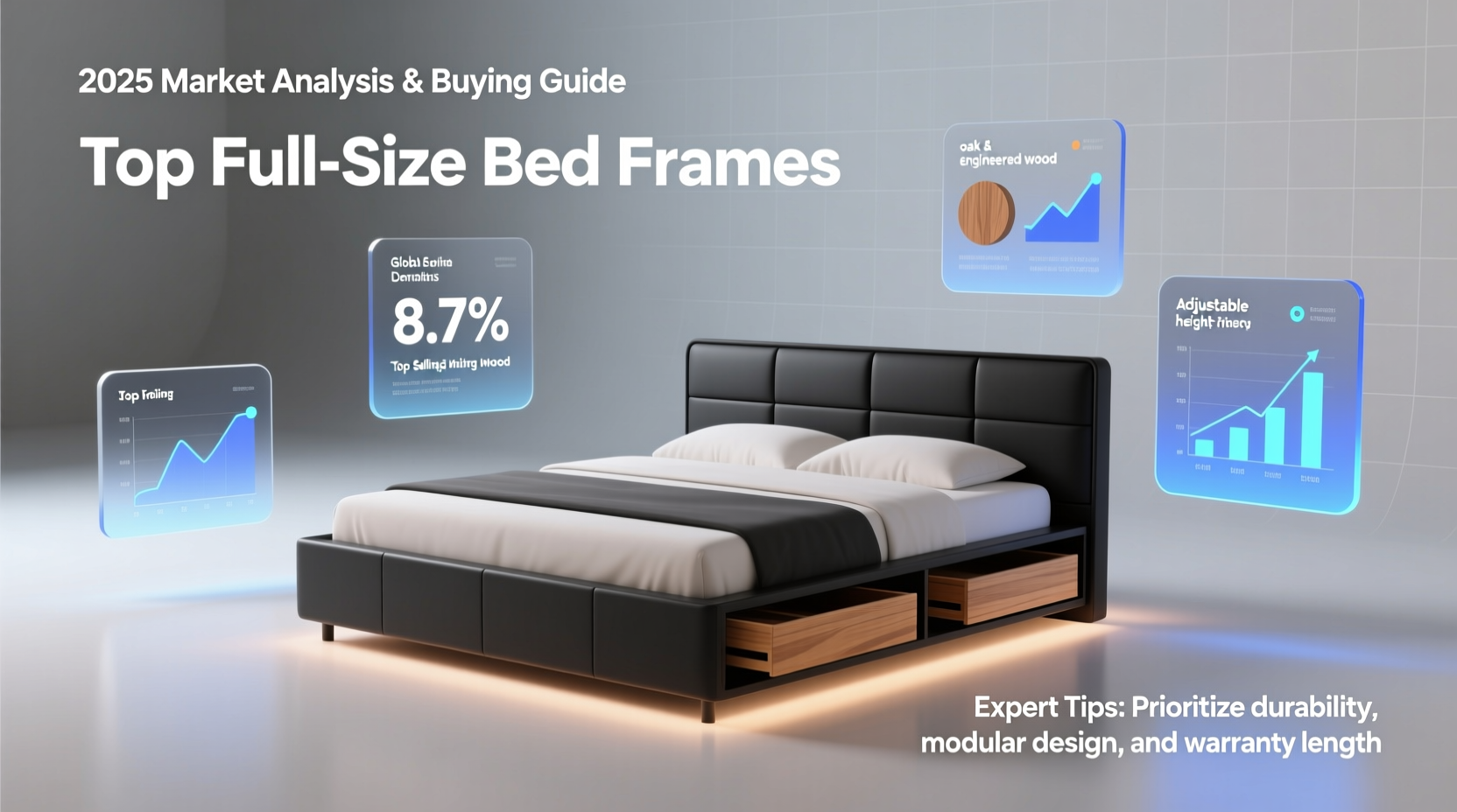 hot selling bed frame full size