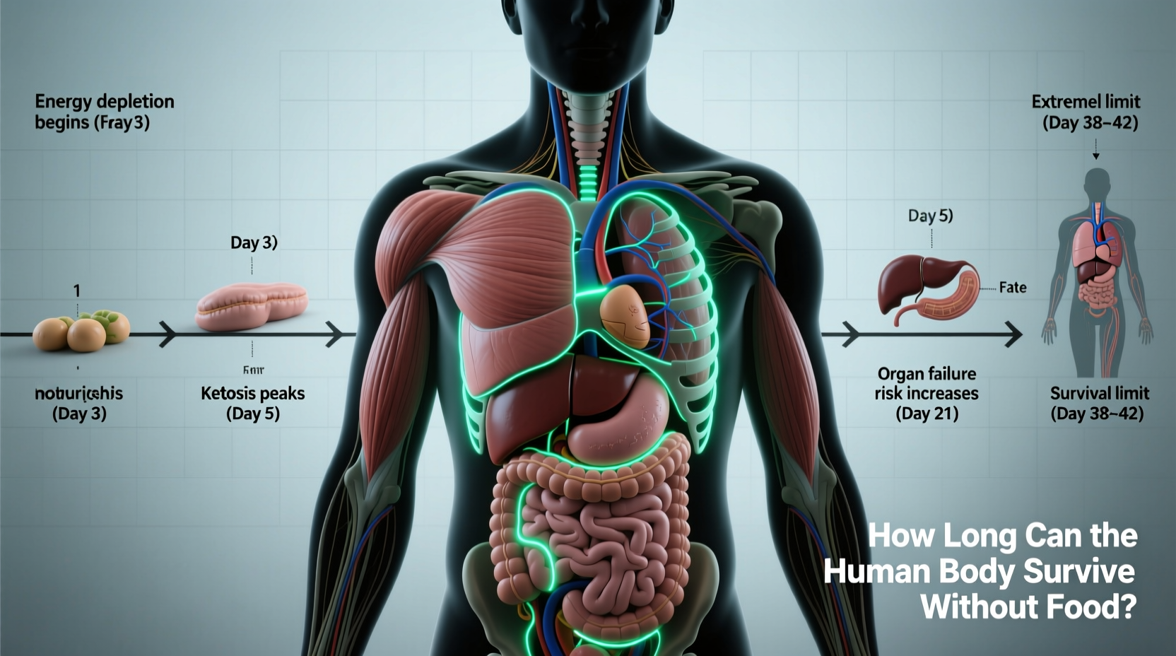 Human Survival Without Food: Scientific Facts & Timelines