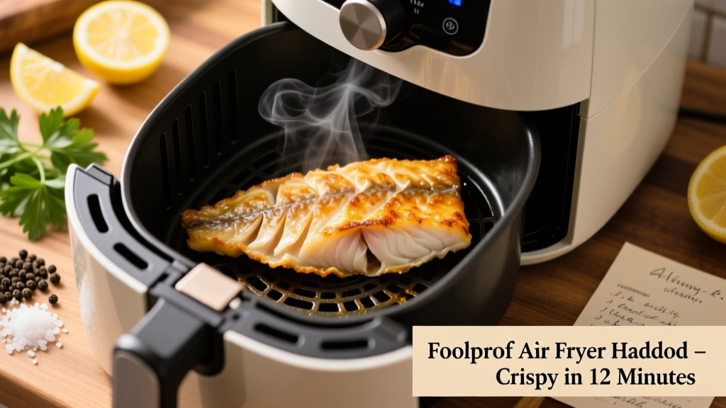 Broiled Haddock in Air Fryer: Crispy, Flaky & Foolproof