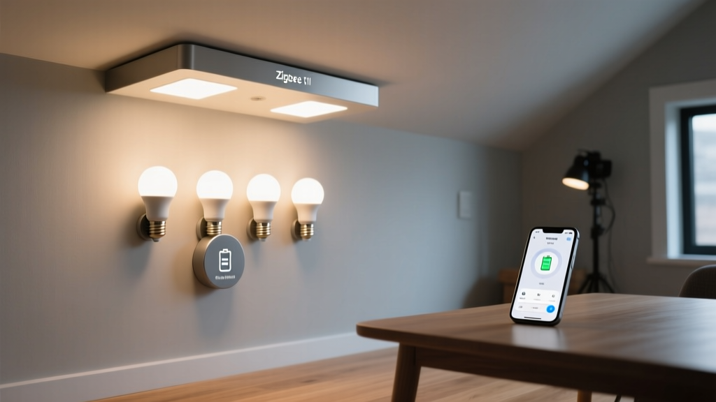 Ultra-Low-Power Zigbee Bulbs for Tiny Homes