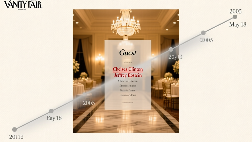 Epstein at Chelsea Clinton’s Wedding? Verified Timeline