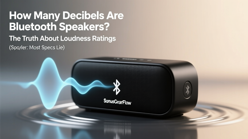 Bluetooth Speaker Decibel Truth: What Really Matters