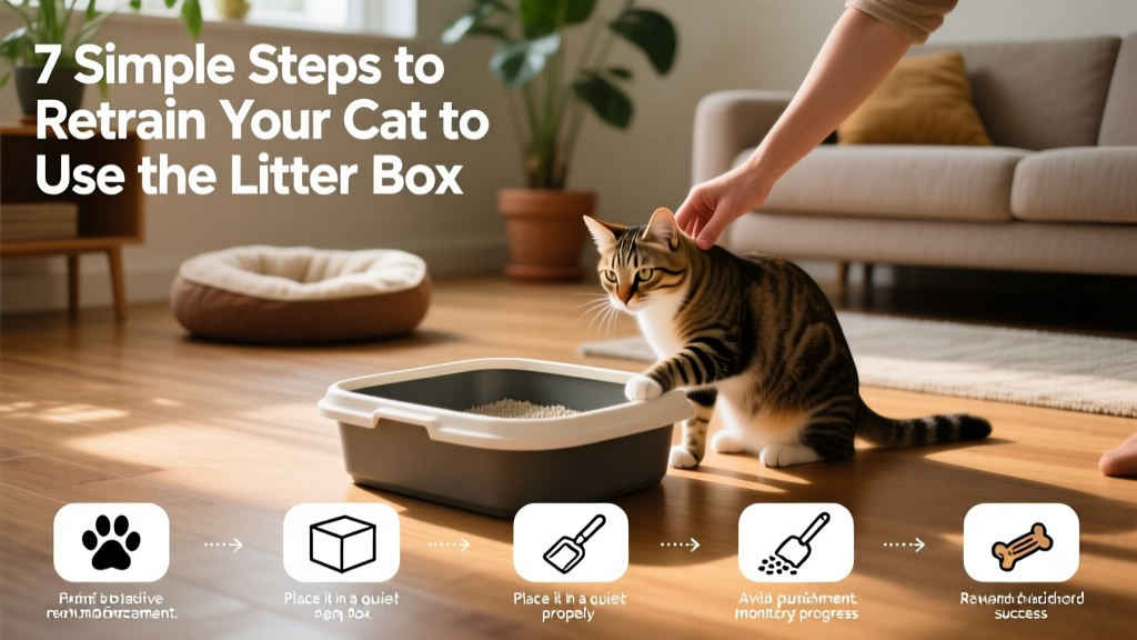 How To Retrain Cat To Use Litter Box: 7 Simple Steps