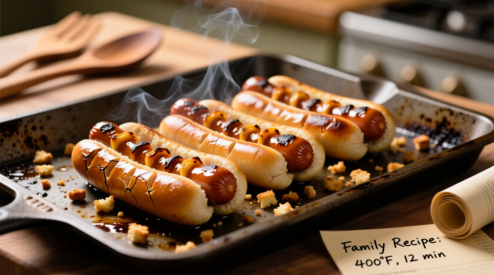 Heiße Hunde im Ofen: Perfekte Zubereitung in 10 Minuten