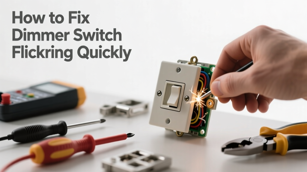 How to Fix Dimmer Switch Flickering Quickly