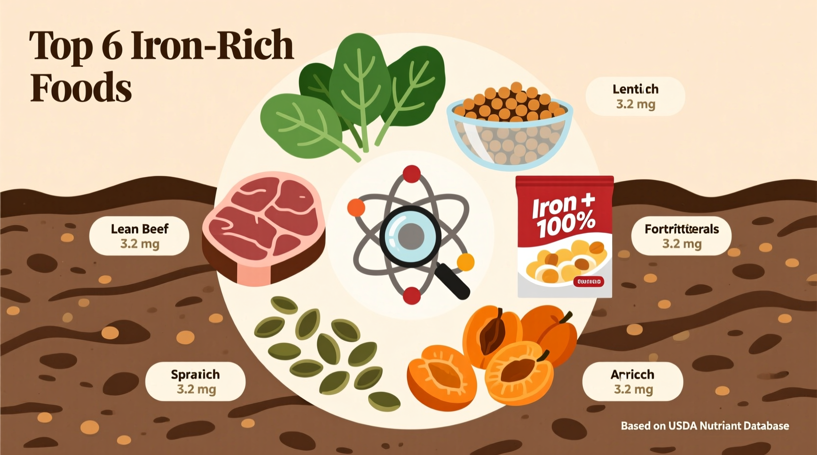 what foods are high in iron