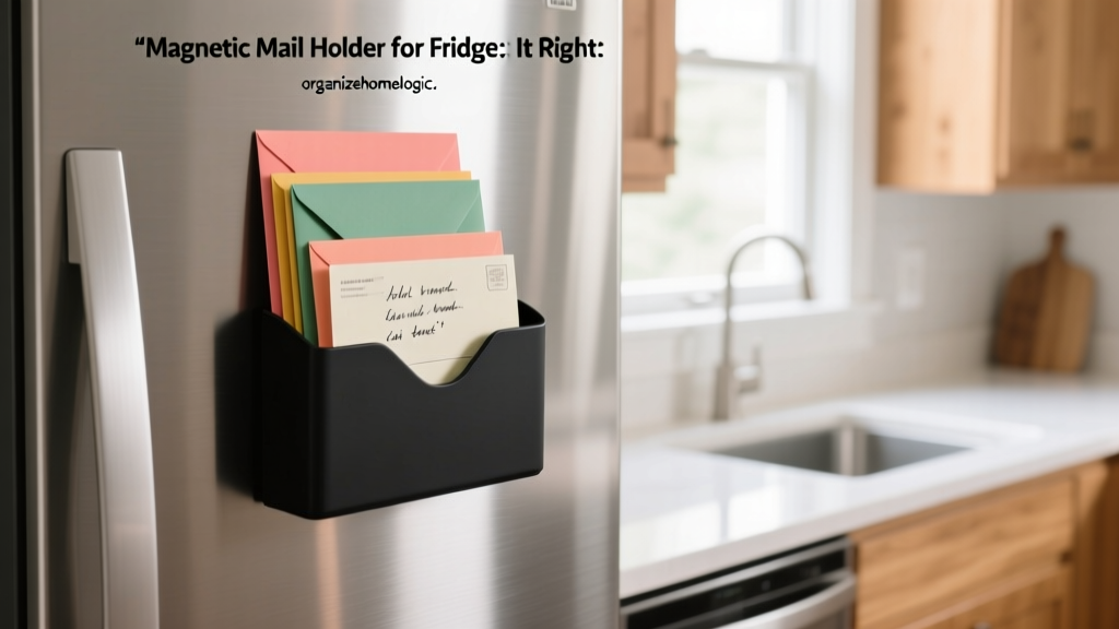 Magnetic Mail Holder for Fridge: Do It Right